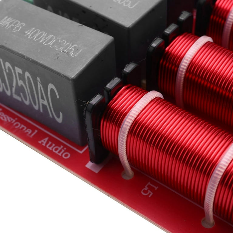 2X 300W 5 Way Speaker Audio Frequency Divider 2 Tweeter 2 Middle+