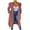 Hot Pink, variant on UYISJ Trench Coat for Women Fall Jackets Double Breasted Long Coat Long Puff Sleeve Classic Lapel Slim Fit Overcoat with Belt Coffee M