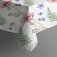 thumbnail image 3 of Pioneer Flower Floral Print Pattern Rectangle Tablecloth 60"x84", Waterproof Polyester Table Cloth, Wipeable Spillproof for Dining Camping Indoor Outdoor, 3 of 5