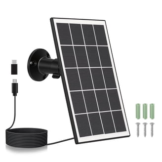 2-Pack Solar Panel for Ring Camera Compatible with Ring Spotlight