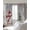 Dark Grey, variant on Teal Snowman Christmas Blackout Curtains for Bedroom/Living Room, Thermal Insulated Kitchen Curtains, Xmas Tree Coastal Snowflake Starfish Grommet Darkening Window Treatment Drapes 42"x84"x2
