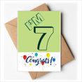 thumbnail image 1 of Seven Age Digital Birthday Wedding Cards Congratulations Greeting Envelopes, 1 of 3