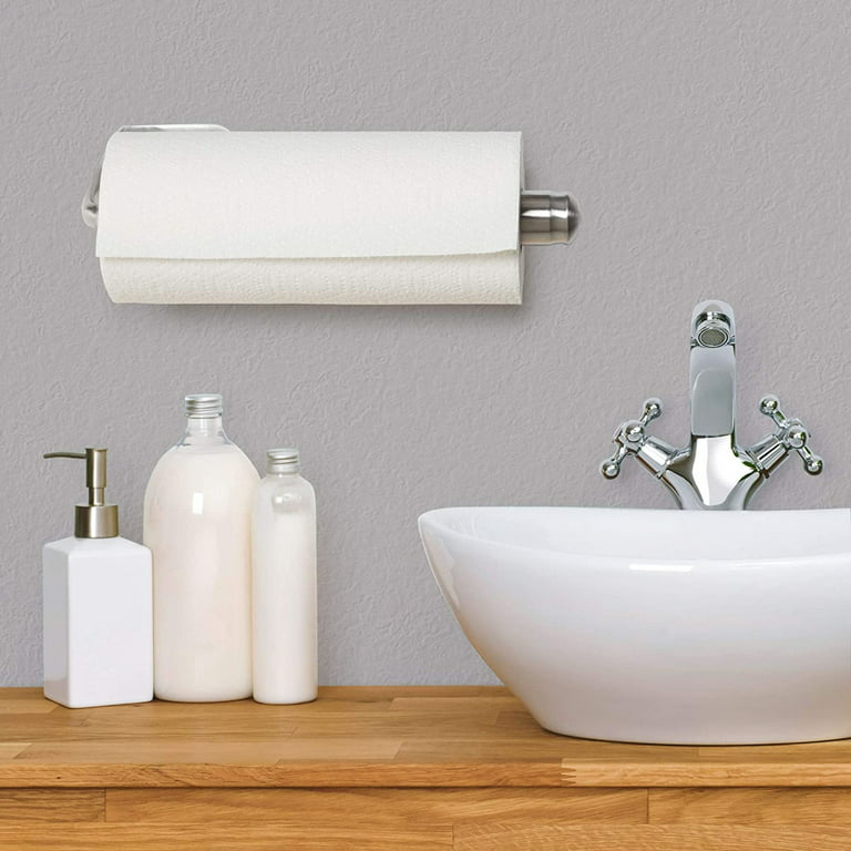 Horizontal Countertop Paper Towel Holder (Chrome)