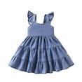 thumbnail image 1 of Robe Fille Robes Florales pour Filles Robe d'Anniversaire Fille Robe d'Été Princesse Robe de Fête Vêtements Fille 6-9 Mois Mode Fille, 1 of 9