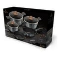 thumbnail image 2 of Kitchen Cookware Set 10-Piece Metallic with Ergonomic Soft-Touch Handle by Berlinger Haus, 2 of 51