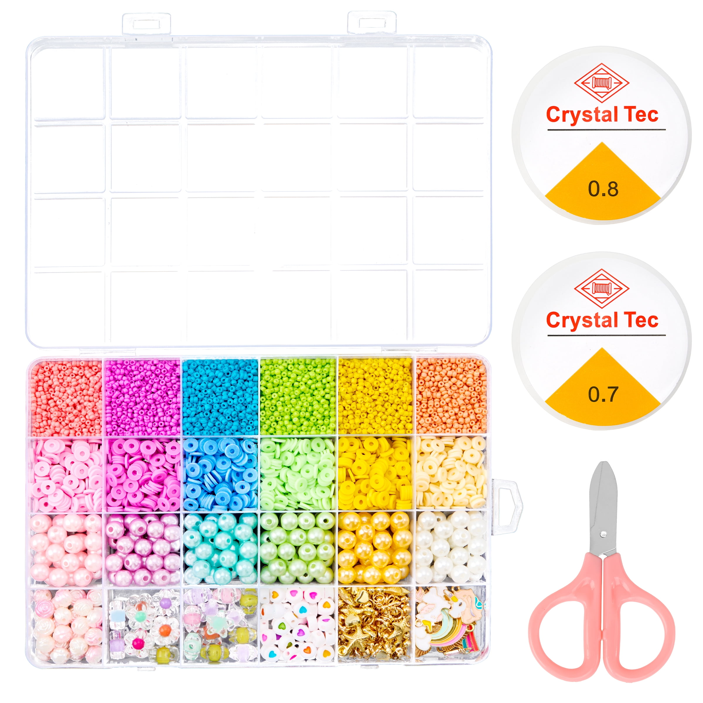 Kit Métier à Tisser Perles 11343 Pièces - Avec Perles De Rocaille, Neuf, Idéal Pour Créations DIY