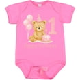 thumbnail image 3 of Inktastic Cute Teddy Bear 1st Birthday Party Boys or Girls Baby Bodysuit, 3 of 5