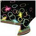 thumbnail image 2 of Glow Party 54" x 102" Plastic Tablecloth, 2 of 2