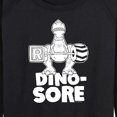 thumbnail image 3 of Toy Story - Dino-Sore - Women's Lightweight French Terry Long Sleeve Shirt, 3 of 5