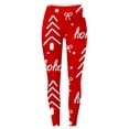thumbnail image 4 of WILLBEST Leggings con Estampado Navideño para Mujer, Pantalones de Yoga de Cintura Alta para Entrenar, Fitness, Correr, Cómodos, Elásticos Y Suaves, 2942 Mediana, 4 of 4