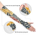thumbnail image 3 of ALAZA Leopard Animals Skin UV Sun Protection Arm Sleeves UPF 50+ Compression Cooling Sleeve 1 Pair, 3 of 7