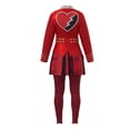 thumbnail image 5 of URSOFINE Princess Red Costume 3PCS Rise of Red Costume Halloween Wonderland Cosplay Outfits, 5 of 7
