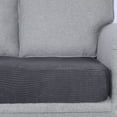 thumbnail image 3 of Cómoda funda de sofá elástica de terciopelo con parte inferior elástica para una fácil instalación en la decoración de su sala de estar, 3 of 5