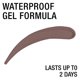 thumbnail image 1 of Gel cejas Maybelline Tattoo Waterproof marrón medio, 0.23 Fl Oz (x2), 1 of 2
