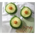 thumbnail image 5 of Esponja para lavar platos de ganchillo de doble capa antiarañazos, 4 Uds. (aguacate) TUNC Sencillez, 5 of 5