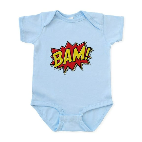 CafePress - Bam! Infant Bodysuit - Baby Light Bodysuit, Size Newborn - 24 Months