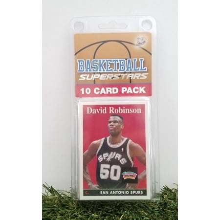 David Robinson- (10) Card Pack NBA Basketball Superstar Robinson Starter Kit all Different cards. Comes in Custom Souvenir Case! Perfect for the Ultimate Robinson Fan! by 3bros