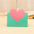 thumbnail image 2 of 10Pcs Heart Shaped Gift Cards Greeting Cards Love Notes Foldable for Him Her Couples Husband Wife Mother Father Valentine’s Day Birthday Holiday Wedding Party Anniversary I Love You Card, 2 of 4
