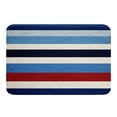thumbnail image 1 of Erosebridal Geometric Stripes Bathtub Mat 20x32,Abstract Artwork Bath Rug,Lines Room Decorative(Non Slip), 1 of 5