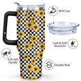 thumbnail image 3 of Sunflowers 40 OZ Tumbler Cup with Lid and Straw Gifts for Mom Friend Sister Grandma, 3 of 7