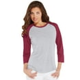 thumbnail image 1 of Ladies Baseball Fine Jersey T-Shirt-LA3530, 1 of 1