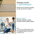 thumbnail image 4 of SDOHIG Cooling Pad for Dogs, 24.4'' x 19.68'' Cooling Mat for Dogs Cats, Clearance Cool and Comfortable in Summer Dogs Cats Pad, Washable, Non-Toxic and Foldable, 4 of 7