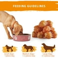 thumbnail image 6 of (3 pack) Jungle Calling Rawhide Free Dog Chew Treats, Real Chicken Wrapped Peanut Butter Bones, Teeth Clean Chewy Training Snacks, 6 oz, 6 of 8