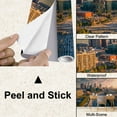 thumbnail image 4 of Peel and Stick Wallpaper Skyline Downtown Los Angeles Modern Art Wall Mural Decor Self Adhesive and Removable 100in x 144in, 4 of 8