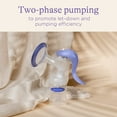 thumbnail image 3 of Lansinoh Manual Breast Pump, Hand Pump for Breastfeeding, 3 of 10