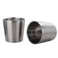 thumbnail image 3 of 3x taza portátil de acero inoxidable de doble capa para acampar y pícnic, taza de café (B), 3 of 4