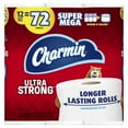 thumbnail image 3 of Charmin Ultra Strong Toilet Paper, 12 Super Mega Rolls, 3 of 3