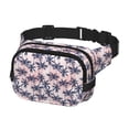 thumbnail image 2 of Rateoe Tropics Palm Trees Print Fanny Pack Belt Bag for Women and Men, Square Double-Layer Waterproof Waist Pack with Adjustable Strap for Hiking, Jogging, Cycling, 2 of 9
