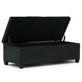 thumbnail image 3 of WyndenHall Franklin Large Rectangular Storage Ottoman Bench, 3 of 7