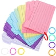 thumbnail image 2 of Miangastore 1 Set of Index Cards Small Notepads Speech Cards Note Study Notebooks for Students Teachers, 2 of 8