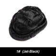 thumbnail image 2 of Toupee for Men Human Hair Replacement Systems 0.03mm Ultra Thin Skin Base Men's Hairpiece, 2 of 7
