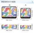 thumbnail image 3 of ALAZA Colorful Stripes Pattern Car Seat Belt Adjuster Neck Covers Shoulder Cushions Pads S, 3 of 8