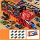 thumbnail image 1 of Pista de coches de juguete para niños pequeños: pista de carreras con 12 dados para transportar dinosaurios. Regalo para niños de 3 a 12 años., 1 of 8