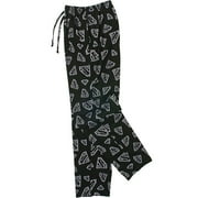Superman Logo Print Pajama Pant
