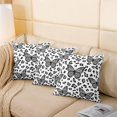 thumbnail image 4 of Erosebridal Kawaii Butterfly Pillow Cases Set of 4, Cheetah Print Cushion Covers 20x20, Rustic Animal Decor, 4 of 6
