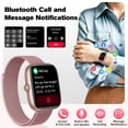 thumbnail image 6 of Smart Watch for Women(2 Bands), Smartwatch Fits for Android and IPhone with AI Voice Assistant, 1.83" HD Fitness Tracker Watch, Bluetooth Calls/Answer, 120 Plus Sports Mode, IP68 Waterproof, for Gift, 6 of 8