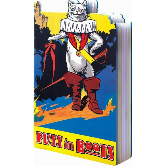 Children's Die-Cut Shape Book Puss in Boots Shape Book, (Paperback)