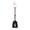 Black, variant on COM1950s 7 Piece Silicone Kitchen Utensils Set with Wooden Handles, Heat Resistant Non-Stick Cooking Tools, Includes Spatula, Slotted Spoon, Soup Ladle, Turner, Basting Brush for Daily Cooking