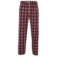 thumbnail image 2 of Men's Maroon Wisconsin Timber Rattlers Harley Flannel Pants, 2 of 3