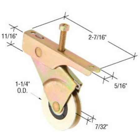 Crl 1 4 Steel Center Groove Sliding Screen Door Roller With Top Crl 1 4 Steel Center Groove Sliding Screen Door Roller With Top