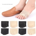 thumbnail image 2 of Aellinatey Nonslip Lace Half Socks Sandal Liners Pressure Relief Foot Cushion For Women, 2 of 11