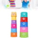 thumbnail image 5 of Juego De Juguetes De Construcción Para Bebés, Letras De Plástico Que Aprenden Tazas Apilables Seguras, Juguete Educativo Interactivo Para 6 Meses Arriba ANGGREK Stacking Cups Toy, 5 of 8