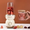 thumbnail image 3 of La Reveuse Personal Size Blender 300 Watts for Shakes Smoothies Seasonings Sauces with 17 oz Cup / 10 oz Mug,Retro Style, 3 of 10