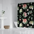 thumbnail image 3 of Waterproof Pioneer Shower Curtain 84x72 Inch Polyester Unique Colorful Floral Shower Curtain for Bathroom Hotel Home Decor with 12 Plastic Hooks, 3 of 5