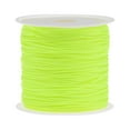 thumbnail image 1 of Unique Bargains Nylon Cord DIY Making Satin String Craft Wire with Plastic Spool 147ft, Fluorescent Yellow, 1 of 1