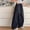 Dark Blue, variant on Girls Wide Leg Casual Pants Loose Fit Comfortable Trousers For Big Kids And Soft Everyday Wear Tween Kids Summer Soft Comfy Cute Basic Pants